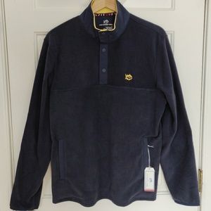 Southern Tide Navagational Fleece Snap $155
